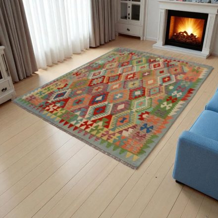 Dywan Kilim Chobi 180x234 ręcznie tkany afgański kilim