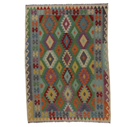 Dywan Kilim Chobi 172x235 ręcznie tkany afgański kilim