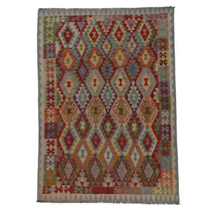 Dywan Kilim Chobi 174x237 ręcznie tkany afgański kilim