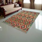 Dywan Kilim Chobi 174x250 ręcznie tkany afgański kilim