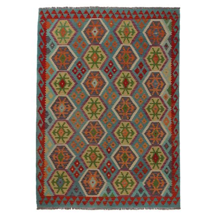 Dywan Kilim Chobi 265x190 ręcznie tkany afgański kilim