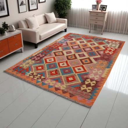 Dywan Kilim Chobi 173x238 ręcznie tkany afgański kilim