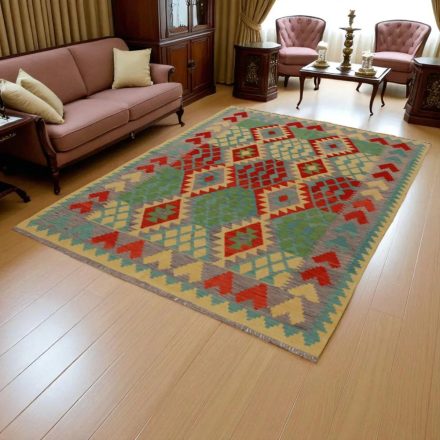 Dywan Kilim Chobi 176x243 ręcznie tkany afgański kilim