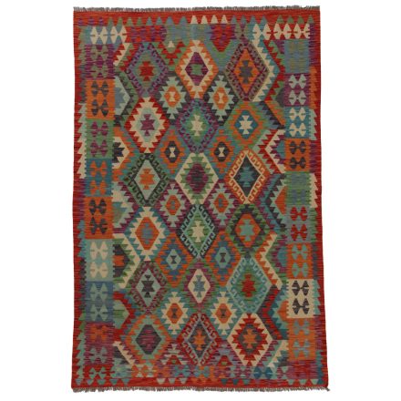 Dywan Kilim Chobi 263x176 ręcznie tkany afgański kilim