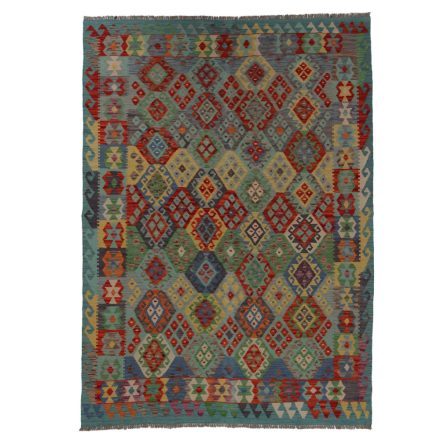 Dywan Kilim Chobi 180x246 ręcznie tkany afgański kilim