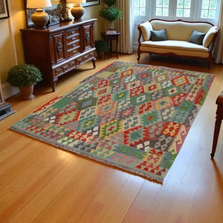 Dywan Kilim Chobi 180x235 ręcznie tkany afgański kilim