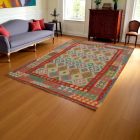 Dywan Kilim Chobi 183x250 ręcznie tkany afgański kilim