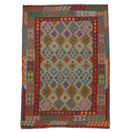 Dywan Kilim Chobi 183x250 ręcznie tkany afgański kilim