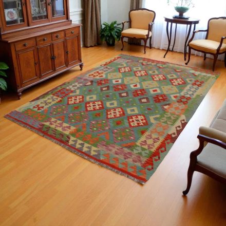 Dywan Kilim Chobi 177x252 ręcznie tkany afgański kilim