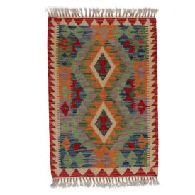  Dywan kilim Chobi 92x64 – ręcznie tkany z wełny w Afganistanie