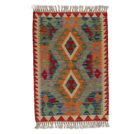 Dywan Kilim Chobi 92x64 ręcznie tkany afgański kilim
