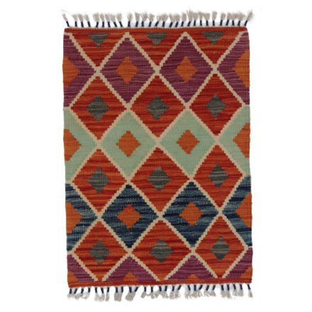 Dywan Kilim Chobi 87x63 ręcznie tkany afgański kilim