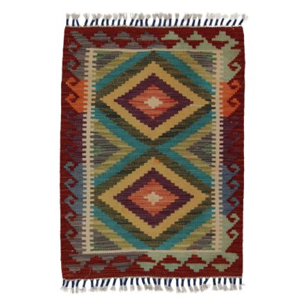Dywan Kilim Chobi 81x60 ręcznie tkany afgański kilim