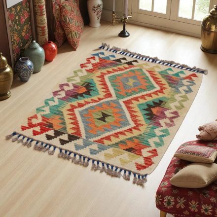 Dywan Kilim Chobi 65x85 ręcznie tkany afgański kilim