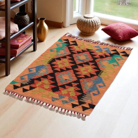 Dywan Kilim Chobi 88x63 ręcznie tkany afgański kilim