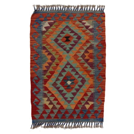 Dywan Kilim Chobi 91x62 ręcznie tkany afgański kilim
