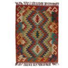 Ręcznie tkany kilim Chobi 63x83 – z wełny, z Afganistanu