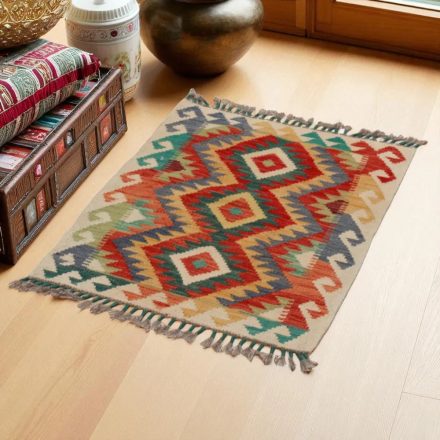 Dywan Kilim Chobi 82x60 ręcznie tkany afgański kilim