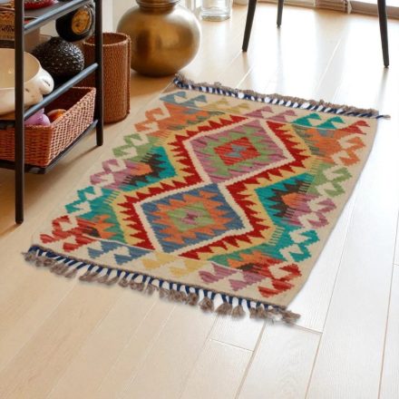 Dywan Kilim Chobi 78x62 ręcznie tkany afgański kilim