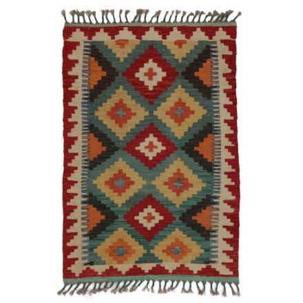Dywan Kilim Chobi 90x62 ręcznie tkany afgański kilim