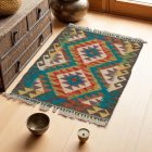 Dywan Kilim Chobi 85x60 ręcznie tkany afgański kilim