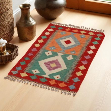 Dywan Kilim Chobi 92x58 ręcznie tkany afgański kilim