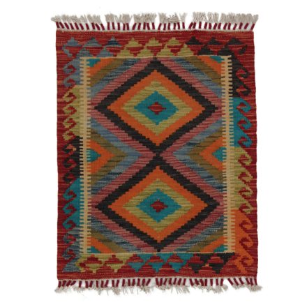 Dywan Kilim Chobi 77x63 ręcznie tkany afgański kilim