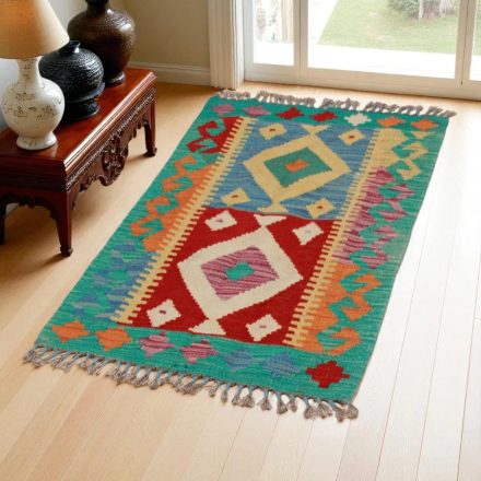 Kilim Afgański Chobi 58x94 – ręcznie tkany, etniczny