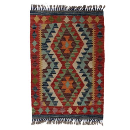 Dywan Kilim Chobi 91x64 ręcznie tkany afgański kilim