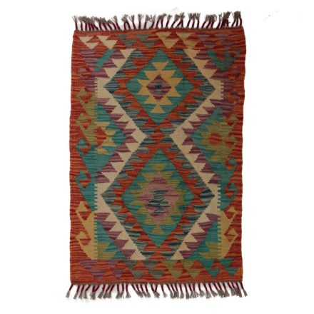 Dywan Kilim Chobi 92x63 ręcznie tkany afgański kilim