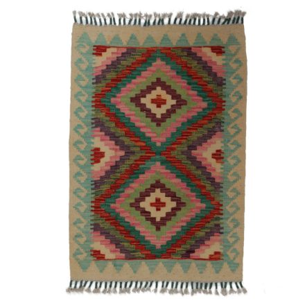 Dywan Kilim Chobi 88x63 ręcznie tkany afgański kilim