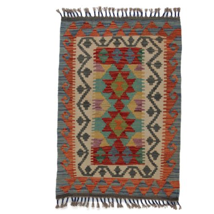 Dywan Kilim Chobi 91x63 ręcznie tkany afgański kilim