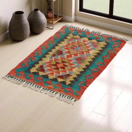 Dywan Kilim Chobi 86x62 ręcznie tkany afgański kilim