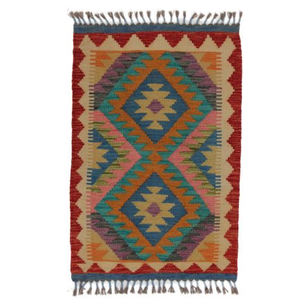 Dywan Kilim Chobi 93x62 ręcznie tkany afgański kilim