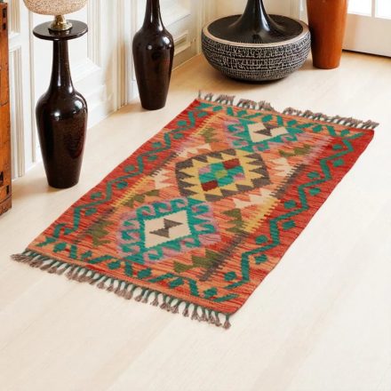 Dywan Kilim Chobi 89x62 ręcznie tkany afgański kilim