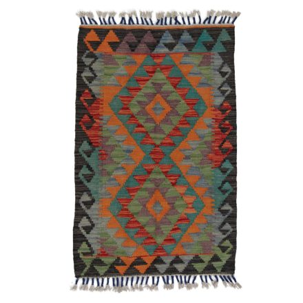 Dywan Kilim Chobi 92x60 ręcznie tkany afgański kilim