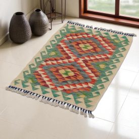 Dywan Kilim Chobi 60x88 ręcznie tkany afgański kilim