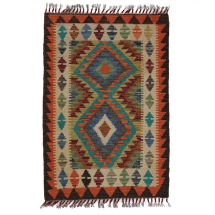 Dywan Kilim Chobi 64x93 ręcznie tkany afgański kilim