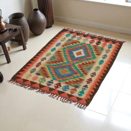 Dywan Kilim Chobi 64x93 ręcznie tkany afgański kilim