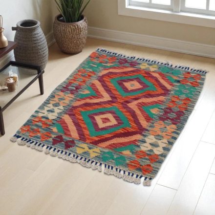 Dywan Kilim Chobi 70x87 ręcznie tkany afgański kilim