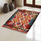 Dywan Kilim Chobi 84x60 ręcznie tkany afgański kilim