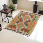 Dywan kilim Chobi 81x63 – ręcznie tkany z wełny w Afganistanie