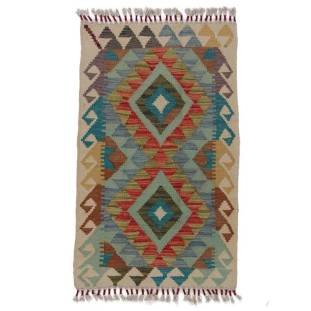 Dywan Kilim Chobi 92x58 ręcznie tkany afgański kilim