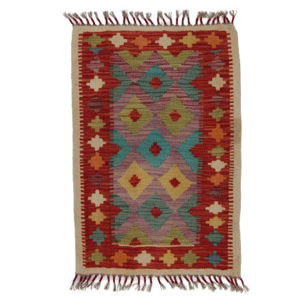 Dywan Kilim Chobi 89x61 ręcznie tkany afgański kilim