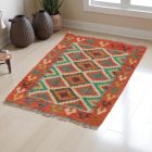 Dywan Kilim Chobi 85x60 ręcznie tkany afgański kilim