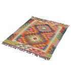 Etniczny Kilim Chobi 124x88 ręcznie tkany dywan kilim