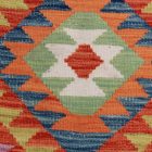 Etniczny Kilim Chobi 124x88 ręcznie tkany dywan kilim