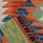 Etniczny Kilim Chobi 124x88 ręcznie tkany dywan kilim