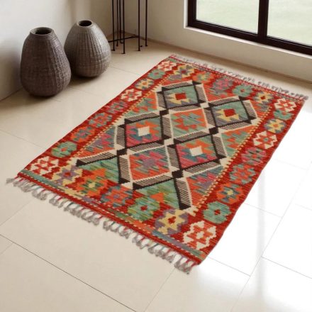 Dywan ręcznie tkany afgański Chobi 135x83 dywan Kilim tkany na płasko