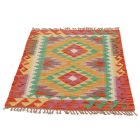Etniczny Kilim Chobi 121x84 ręcznie tkany dywan kilim